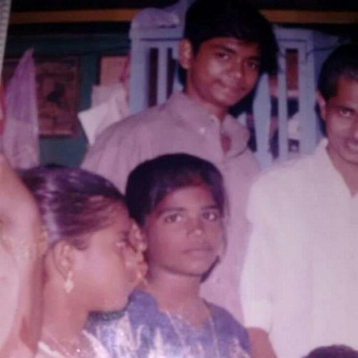 aranthangi nisha childhood photo