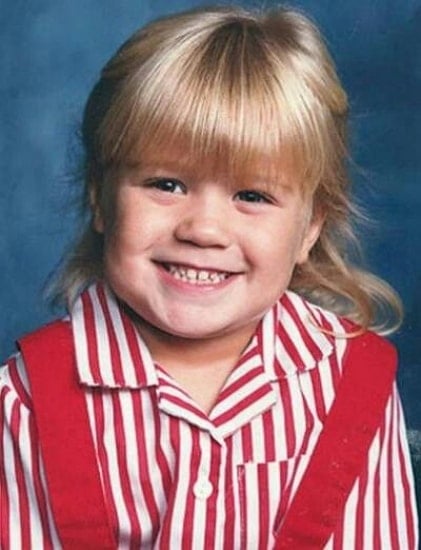kelly clarkson childhood pic