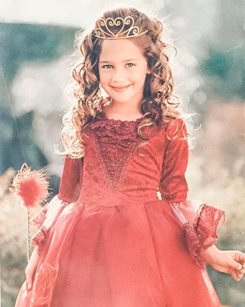 mary mouser childhood pic