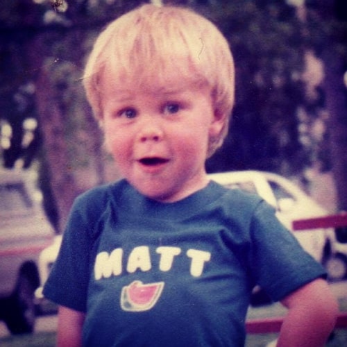 matt slays childhood photo