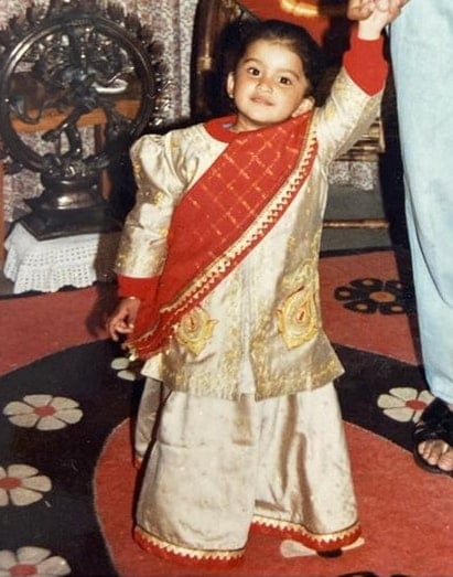 nimrit kaur ahluwalia childhood pic