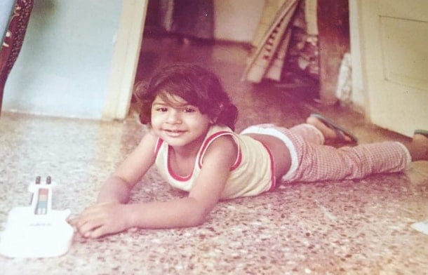 ribbhu mehra childhood photo